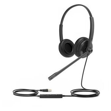 Casti UH34 Dual USB Negru