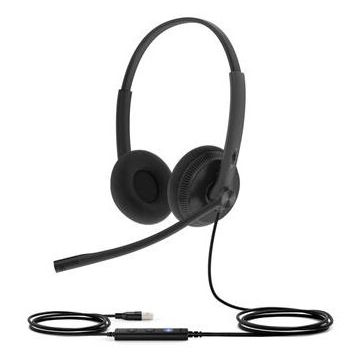 Casti UH34 Lite Dual USB Pro Teams Negru