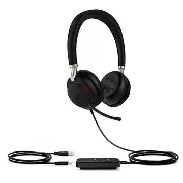 Casti UH38 Dual USB-A Negru