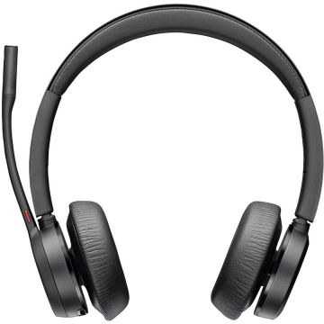 Casti Voyager 4320-M Microsoft Teams Certified Headset +BT700 dongle +Charging Stand