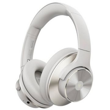 Casti Wireless A10 Bluetooth ANC Autonomie 45h Alb
