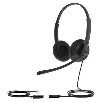 Casti YHS34 Lite Dual QD-RJ9 Negru