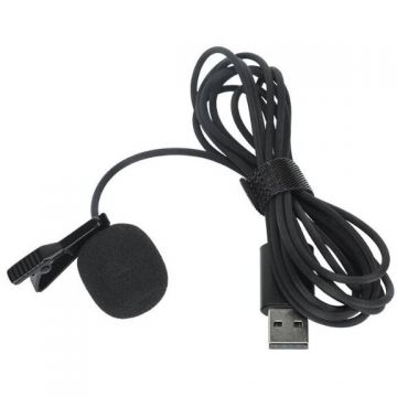 Generic Microfon USB-A lavaliera, Omnidirectional GL-138