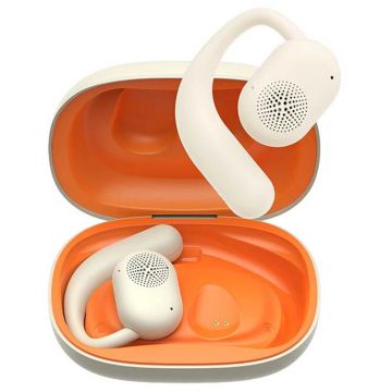 HAVIT Casti fara Fir Havit OWS914, Bluetooth 5.3, TWS, USB-C, 500mAh, Beige