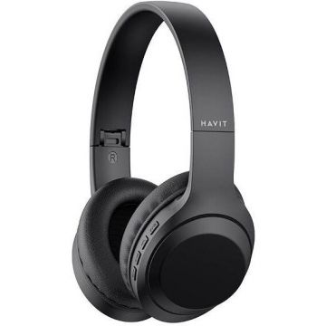 HAVIT Casti wireless HAVIT H628BT, pliabile, bluetooth 5.1, Negru