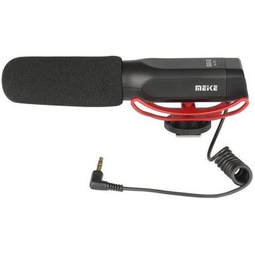 Meike Microfon Shotgun Meike MK-MP2 condensator cardioid cu jack 3.5mm