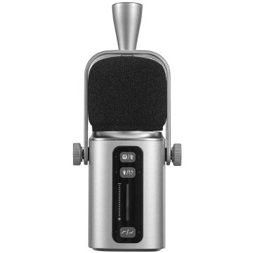 SARAMONIC Microfon dinamic de transmisie Saramonic XLR,  USB-C, 3.5mm, dinamic cardioid, Negru-Argintiu