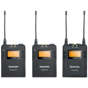 SARAMONIC Set microfon wireless Saramonic UwMic9 Kit2RX9+2TX9