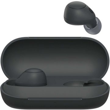 Sony Casti In-Ear Sony WF-C700NB, True Wireless, Anularea zgomotului, Bluetooth, Microfon, Conexiune multipunct, Fast Pair, IPX4, Autonomie baterie 20 ore, Negru