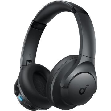 Anker Casti Wireless Over-Ear Anker Soundcore Q11i, Hi-Res Audio, Autonomie 60 ore, Bluetooth 5.3, Gri