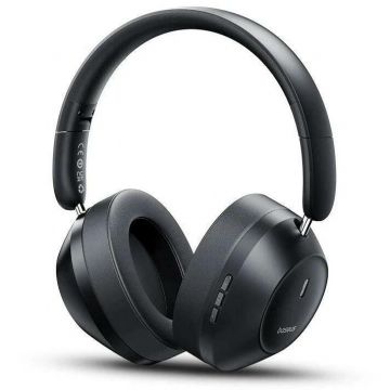 BASEUS Casti wireless Baseus Bass 30 Max, Bluetooth 5.3, Tehnologie Passive Noise Cancelling, Negru