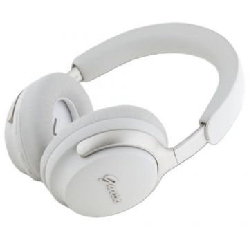 Casti Stereo Guess GUBHC22PSFCSME, Bluetooth, ANC/ENC, Microfon (Bej)