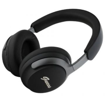 Casti Stereo Guess GUBHC22PSFCSMK, Bluetooth, ANC/ENC, Microfon (Negru)