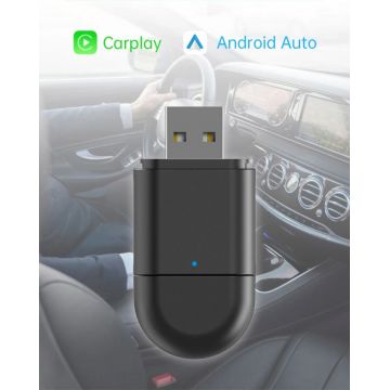 Modul Carplay Android Auto wireless pentru masini cu carplay sau android auto de fabrica CP-W6