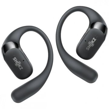 Shokz Casti Shokz OpenFit 2 True Wireless Earbuds,  Bluetooth 5.4 , IP55, Negru