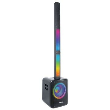 boxa activa iluminat led tip coloana 350w rms boxa activa iluminat led tip coloana 350w rms
