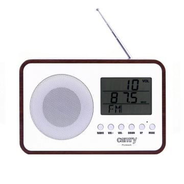 CAMRY Radio digital Camry CR 1153 , ceas, termometru, alarma, lcd, calendar, alb