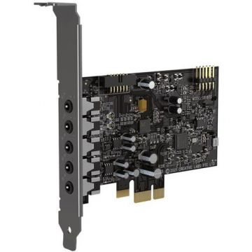 Creative Placa de sunet Creative Sound Blaster Audigy FX V2, 5.1, PCI-E, Negru