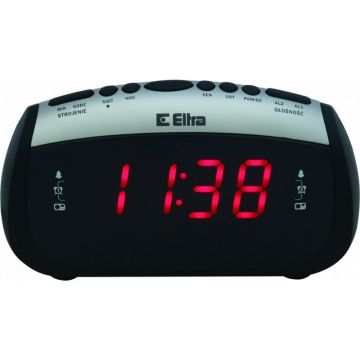 Eltra Radio cu ceas, Eltra, Negru