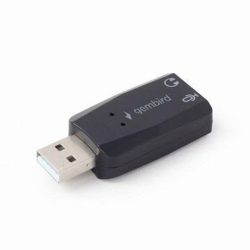 GEMBIRD Placa de sunet premium, USB, Gembird Virtus Plus, conectori Jack 3.5 mm