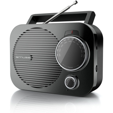 MUSE Radio cu ceas Muse M-050 R, Dual Alarm, LED (M-050 R)