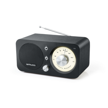 MUSE Radio portabil MUSE M-095 BT, Port USB, 5W, Raza de actiune 10 m, Negru (M-095BT)