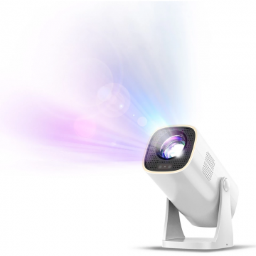 Philips Videoproiector Philips NeoPix 230 Smart, 250 lumen, Full HD (1920x1080), Wi-Fi, Bluetooth 5, Difuzoare 2x 5 W, Alb