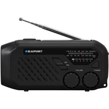 Radio ER10  2 Ah  3.7V AM  FM 0.8W Negru