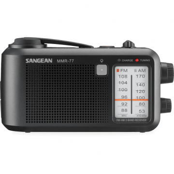 Sangean Radio portabil Sangean MMR-77, AM, FM, Negru