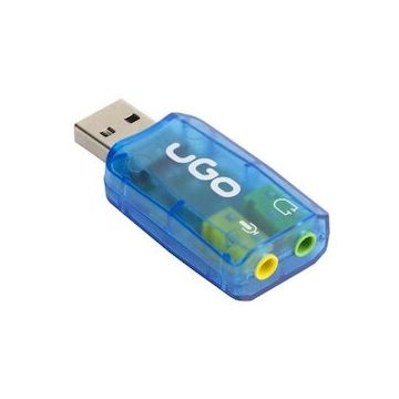 UGo Placa de sunet externa uGo UKD-1085, 5.1, USB