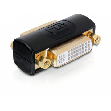 Adaptor DVI-I Dual Link 24+5pini M -M, Delock 65225
