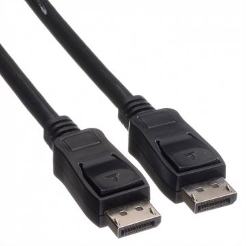 Cablu DisplayPort T-T ecranat 2m Negru, S3691 Cablu DisplayPort T-T ecranat 2m Negru, S3691