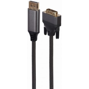 Cablu video Gembird DisplayPort Male - DVI Male, 1.8 m, Negru
