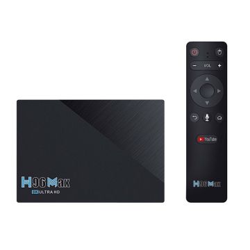 Mini PC Tv Box Techstar® H96 Max, Procesor RK3566, Android 11, UHD 8K, HDR, 4GB RAM LPDDR4, 32GB ROM, WiFi 5G, Bluetooth, Telecomanda Mini PC Tv Box Techstar® H96 Max, Procesor RK3566, Android 11, UHD 8K, HDR, 4GB RAM LPDDR4, 32GB ROM, WiFi 5G, Bluetooth, Telecomanda