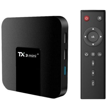 Mini PC Tv Box Techstar® TX3 Mini+, Procesor Quad Core Amlogic S905X2, Android 11, UHD 4K, 4GB RAM, 64GB ROM, WiFi DualBand, Telecomanda Mini PC Tv Box Techstar® TX3 Mini+, Procesor Quad Core Amlogic S905X2, Android 11, UHD 4K, 4GB RAM, 64GB ROM, WiFi DualBand, Telecomanda