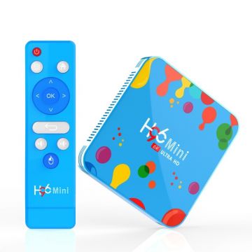 MiniPC TV Box Techstar® H96 Mini H6 4GB RAM + 32GB , 6K Ultra HD, HDR, Android 9, WiFi DualBand, USB 3 MiniPC TV Box Techstar® H96 Mini H6 4GB RAM + 32GB , 6K Ultra HD, HDR, Android 9, WiFi DualBand, USB 3