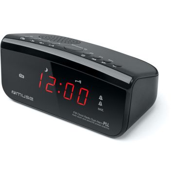 Radio cu ceas M-12 CR Black