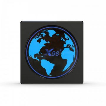 Resigilat Mini PC Tv Box Techstar® X98 Mini, Procesor S905X2 , Android 11, UHD 4K, 2GB RAM, 16GB ROM, WiFi, Bluetooth, Telecomanda