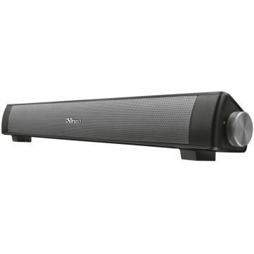 Sistem Home Cinema Trust Lino, 2.0, 10W RMS, Bluetooth 5.0, Black
