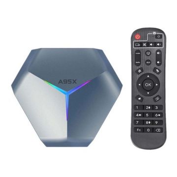 Smart TV Box Mini PC Techstar® A95X F4, Android 10, 4GB RAM, 32GB ROM, 8K, Bluetooth, WiFi 5G, RJ45 Smart TV Box Mini PC Techstar® A95X F4, Android 10, 4GB RAM, 32GB ROM, 8K, Bluetooth, WiFi 5G, RJ45