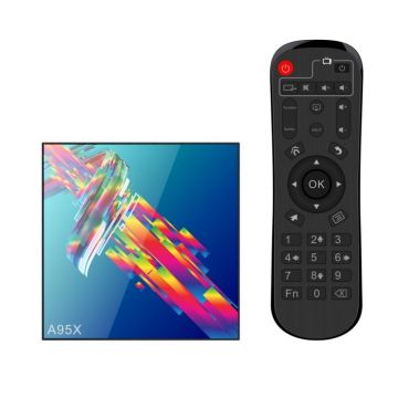 Smart TV Box Mini PC Techstar® A95X R3 , Android 9, 4GB + 32GB ROM, 4K HDR ,WiFi 5GHz, SPDIF, AV, RK3318 Smart TV Box Mini PC Techstar® A95X R3 , Android 9, 4GB + 32GB ROM, 4K HDR ,WiFi 5GHz, SPDIF, AV, RK3318