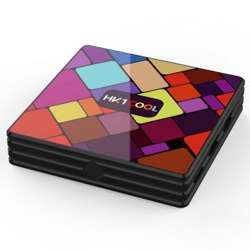 Smart TV Box Mini PC Techstar® HK1 Cool, Android 9, 2GB + 16GB ROM, 4K HDR ,WiFi 5GHz, AV, USB 3.0, RK3318