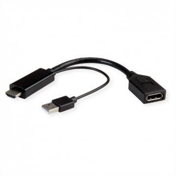 Adaptor activ HDMI la Displayport 4K30Hz T-M, Roline 12.03.3147