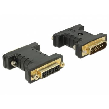 Adaptor DVI 24+1 pini la DVI 24+5 pini T-M EDID Emulator, Delock 63313