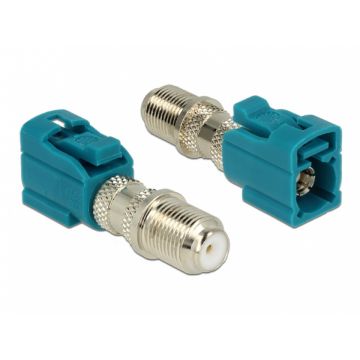 Adaptor F jack la FAKRA Z jack, Delock 89464