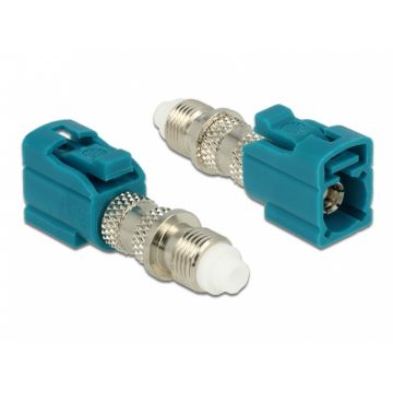 Adaptor FAKRA Z Jack la FME Jack, Delock 88928 Adaptor FAKRA Z Jack la FME Jack, Delock 88928
