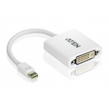Adaptor Mini Displayport la DVI T-M Alb, ATEN VC960