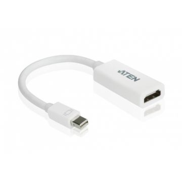 Adaptor Mini Displayport la HDMI T-M Alb, ATEN VC980