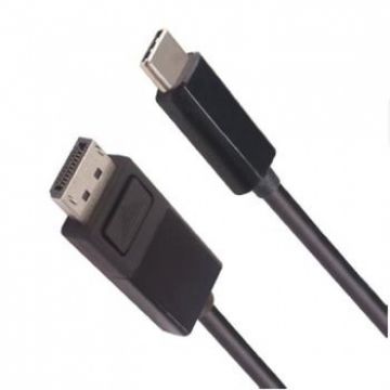 Cablu audio video USB-C la Displayport 8K30Hz T-T 2m Negru, KU31DP07 Cablu audio video USB-C la Displayport 8K30Hz T-T 2m Negru, KU31DP07