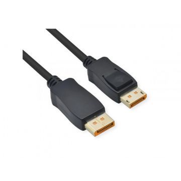 Cablu Displayport 10K60Hz/4K120Hz 54Gbit/s T-T 5m, Roline 11.04.6024